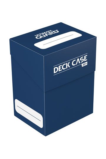 Ultimate Guard: Deck Case 80+ Caja de Cartas Tamaño Estándar - Azul Oscuro