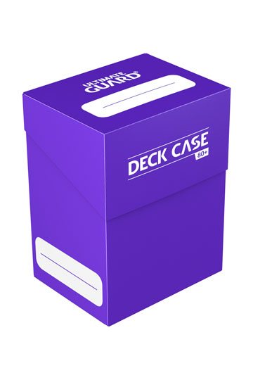 Ultimate Guard: Deck Case 80+ Caja de Cartas Tamaño Estándar - Violeta