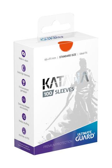 Ultimate Guard Katana Sleeves Tamaño Estándar Naranja (100)