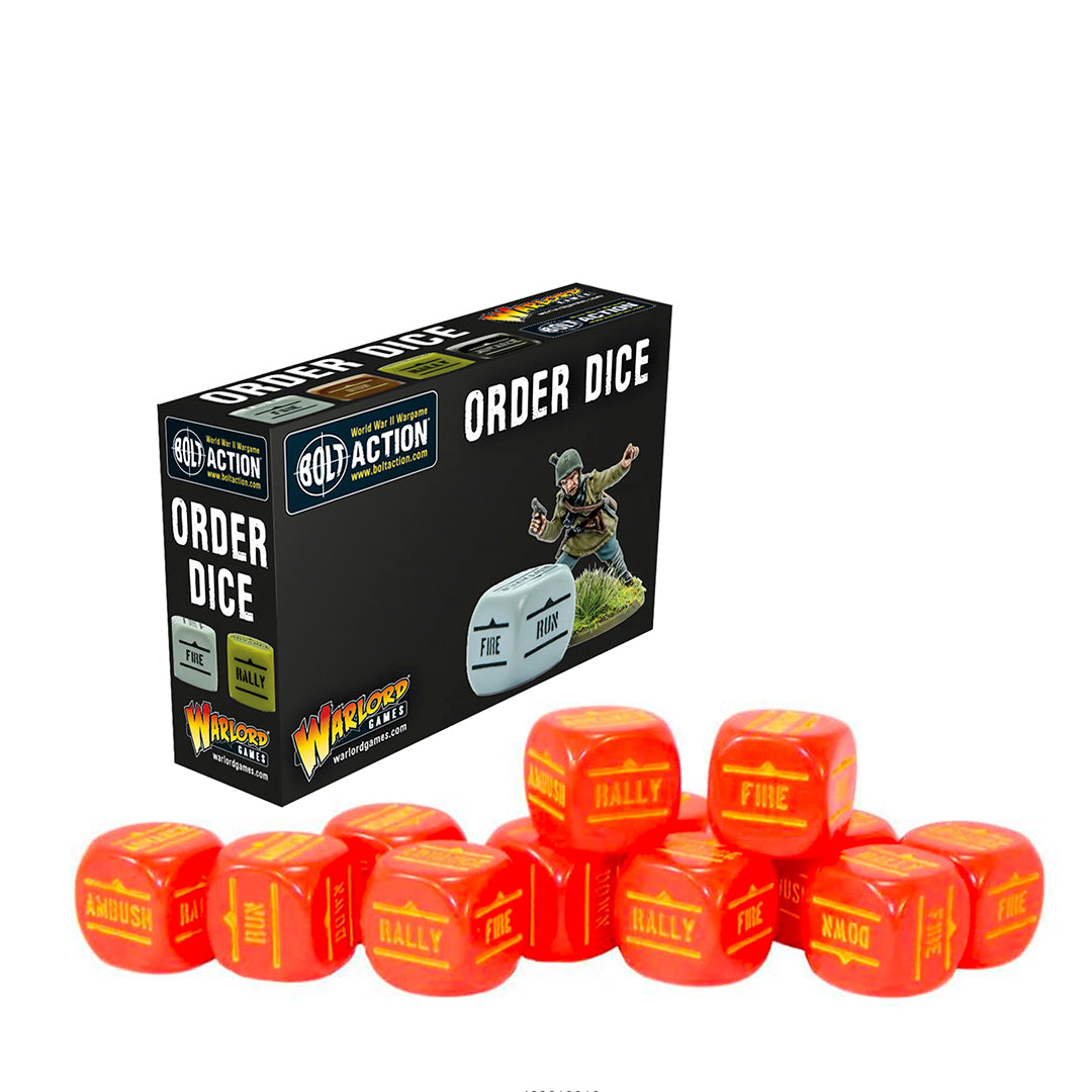 ORDERS DICE PACK - RED