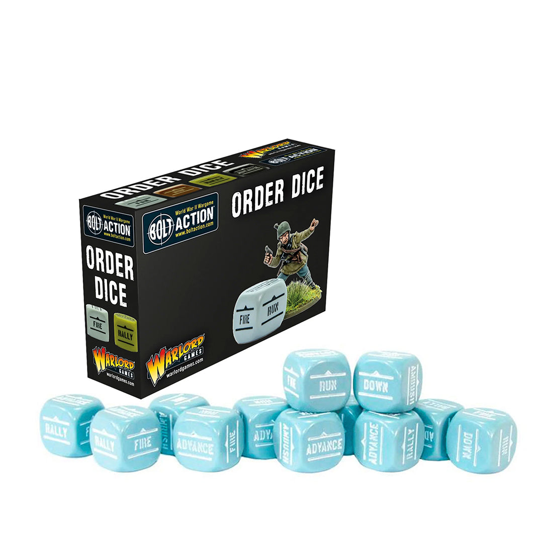 ORDERS DICE PACK - BLUE