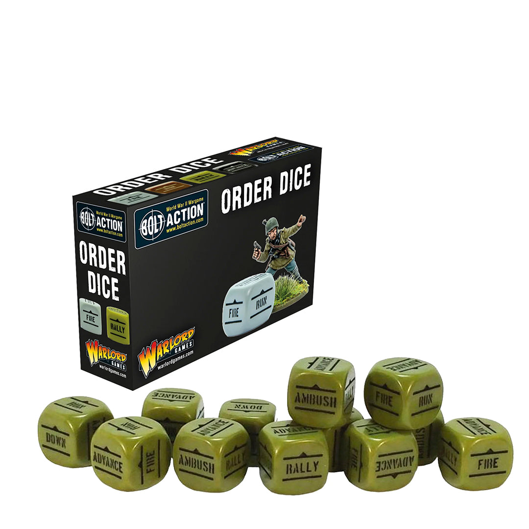 ORDERS DICE PACK - GREEN