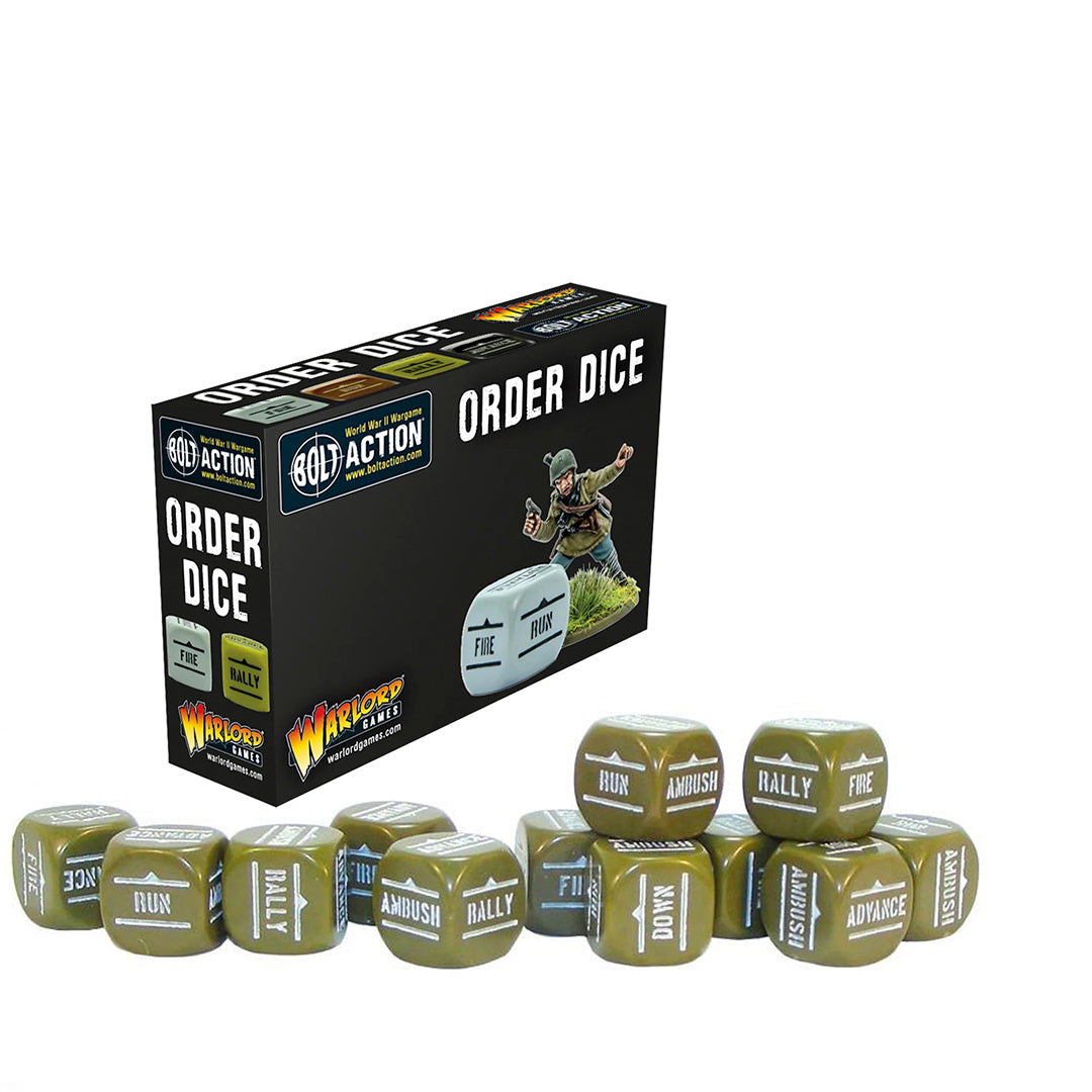 ORDERS DICE PACK - OLIVE DRAB