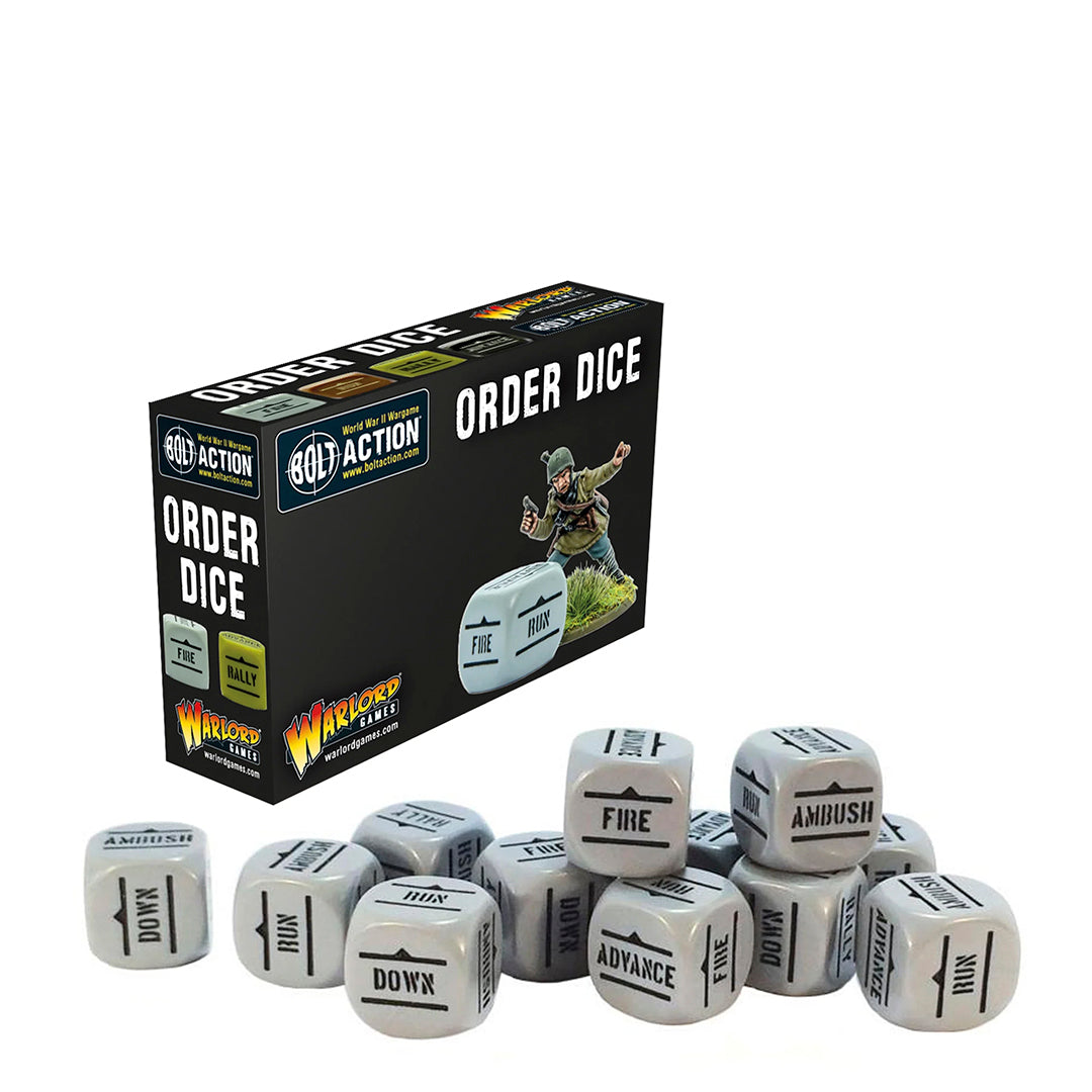 ORDERS DICE PACK - GREY