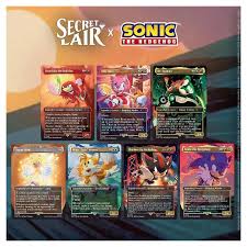 MAGIC THE GATHERING UNIVERSE BEYOND: - SECRET LAIR SONIC - FRIENDS AND FOES