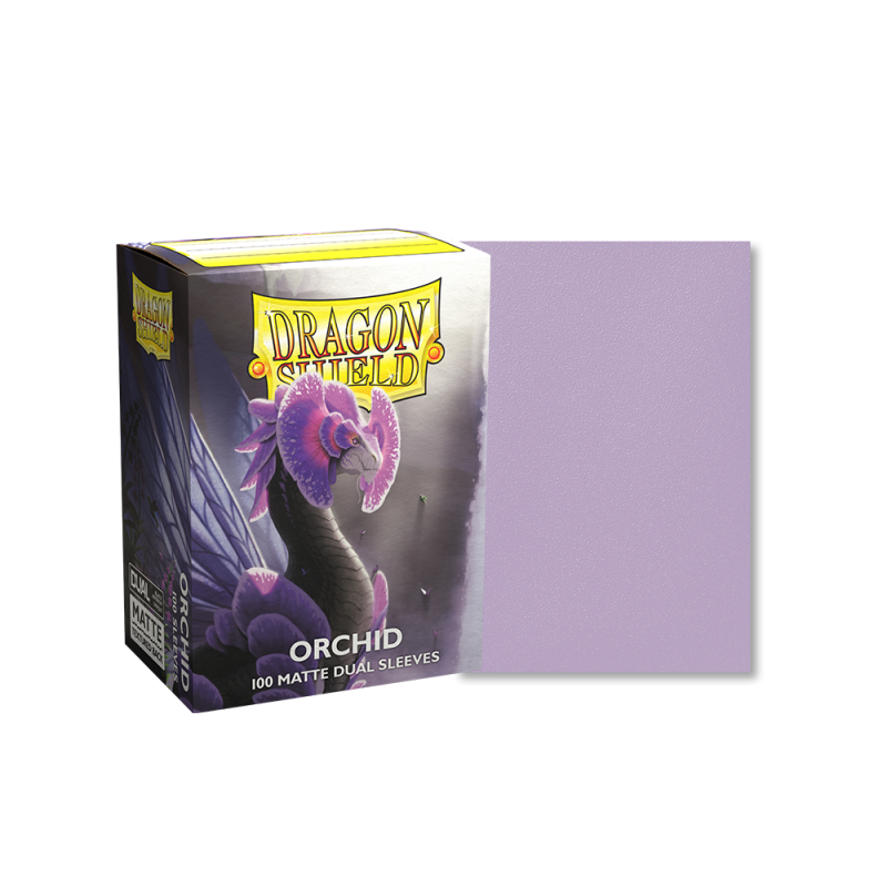 DRAGON SHIELD - 100 SLEEVES  ORCHID - DUAL