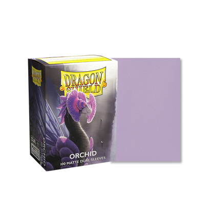 DRAGON SHIELD - 100 SLEEVES  ORCHID - DUAL