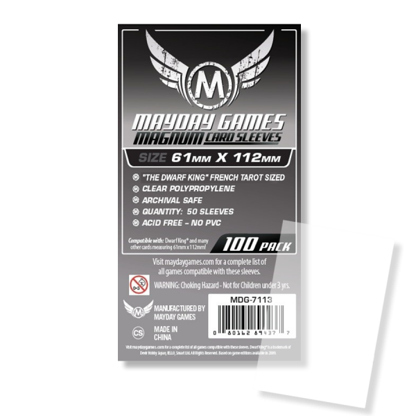 Fundas: Magnum &quot;French Tarot&quot; Standar - (61x112mm)