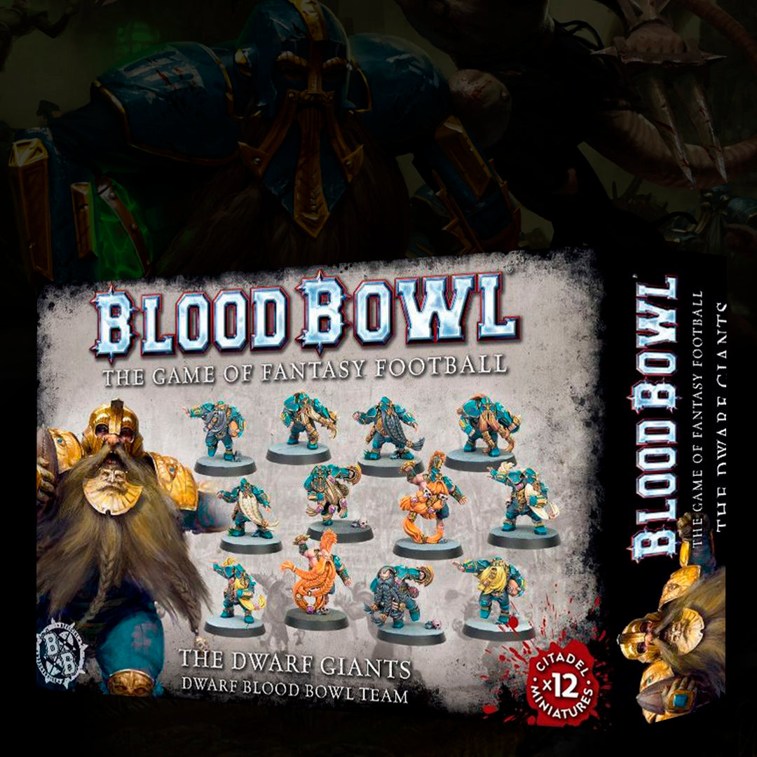 BLOOD BOWL: EQUIPO DE ENANOS - DWARF GIANTS