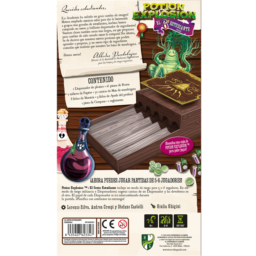 Potion Explotion: El Sexto Estudiante