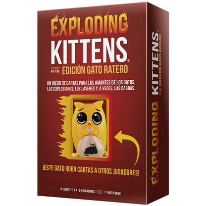 Exploding Kittens Ed. Gato Ratero