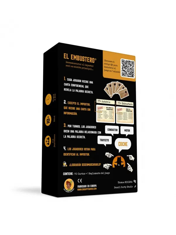 El Embustero ¡El juego social de palabras más adictivo! - Oh Happy Games