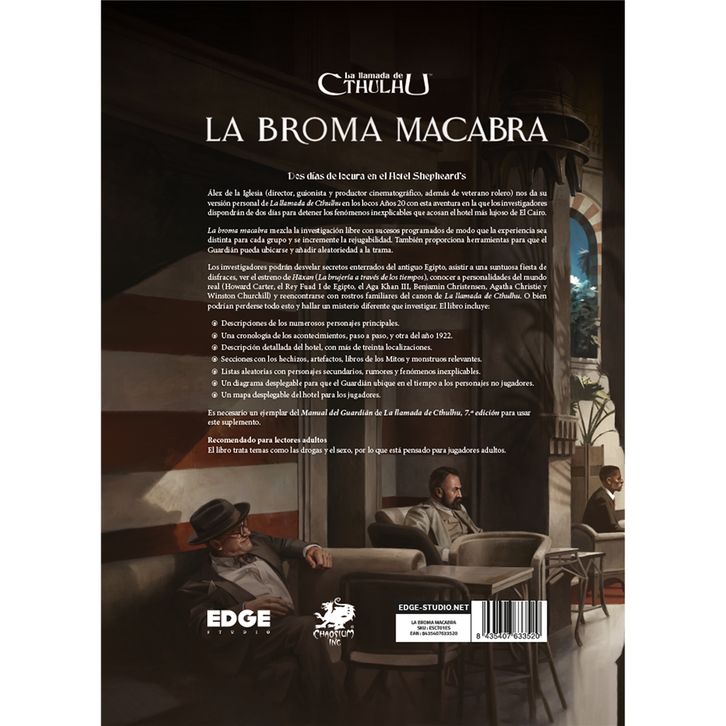 LA LLAMADA DE CTHULHU: LA BROMA MACABRA