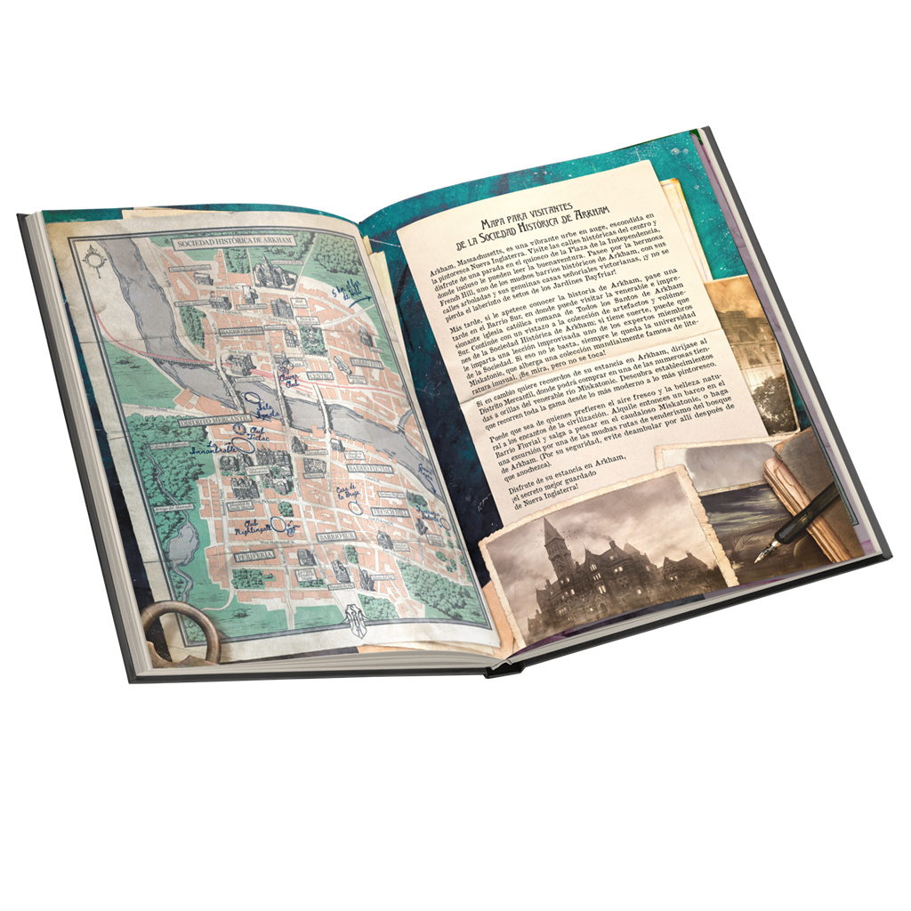 ARKHAM HORROR: EL JUEGO DE ROL - MANUAL BÁSICO
