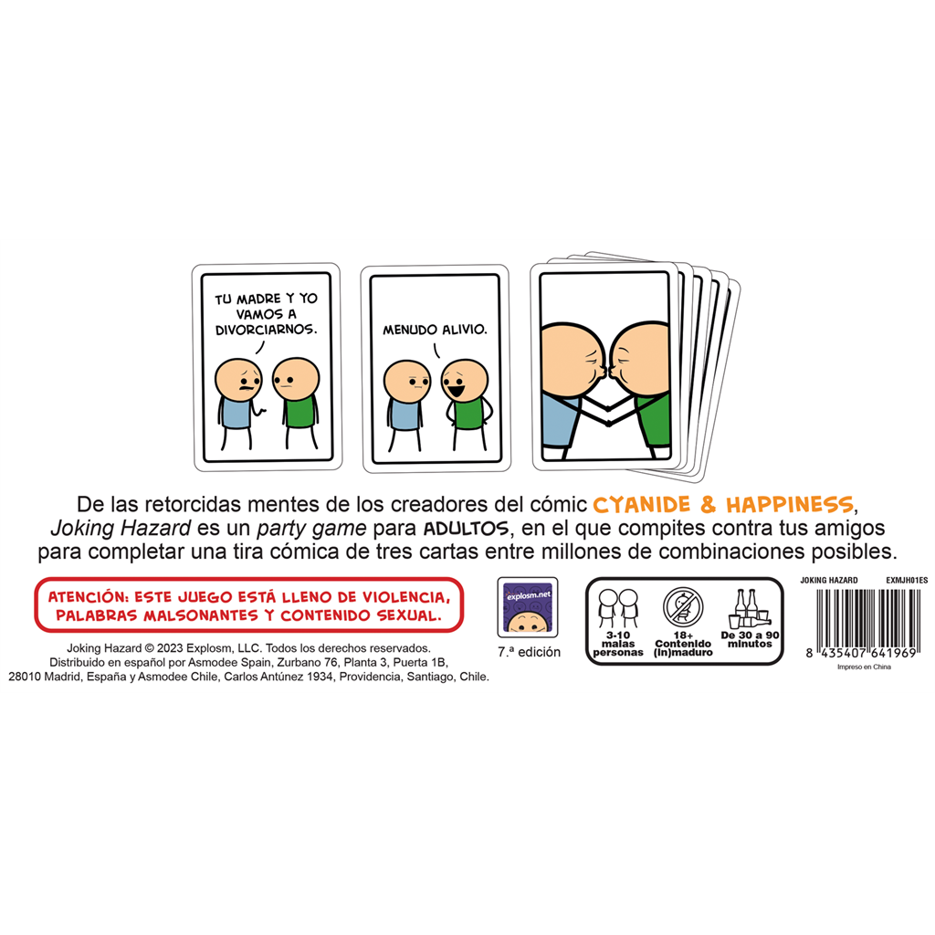 PELIGRO DE BROMA - (JOKING HAZARD)