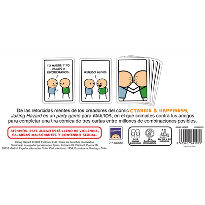 PELIGRO DE BROMA - (JOKING HAZARD)