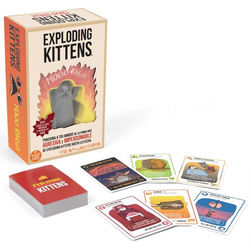 Exploding Kittens Modo Rabia