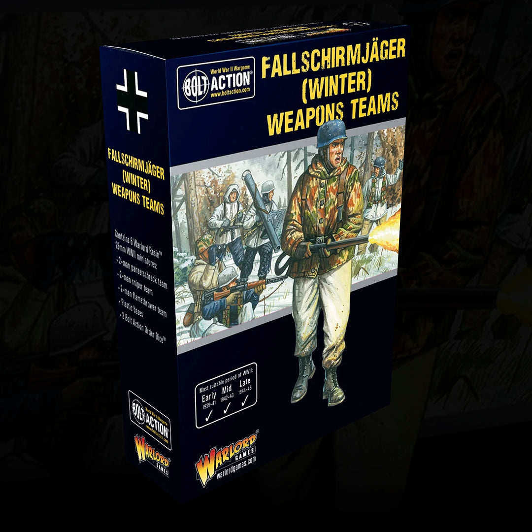 GERMAN WINTER: FALLSCHIRMJÄGER - WEAPONS TEAMS