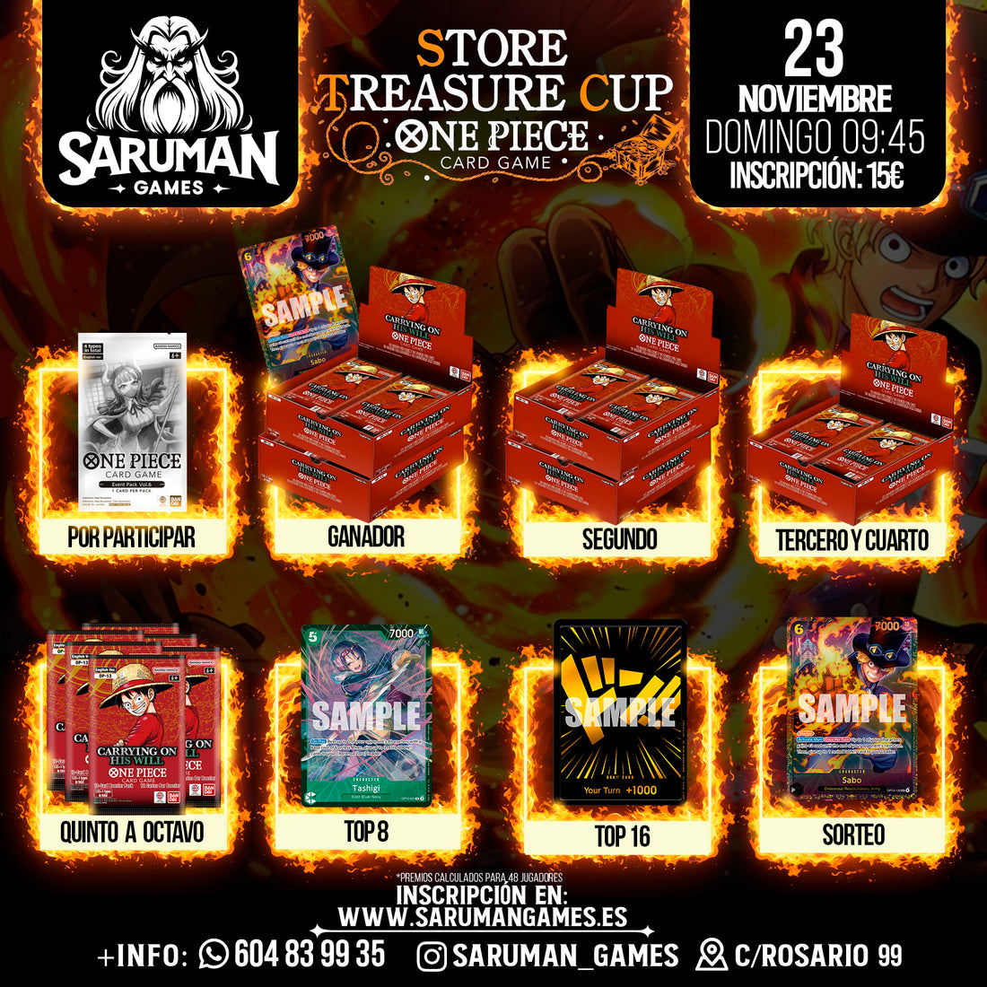 STORE TREASURE CUP – ONE PIECE