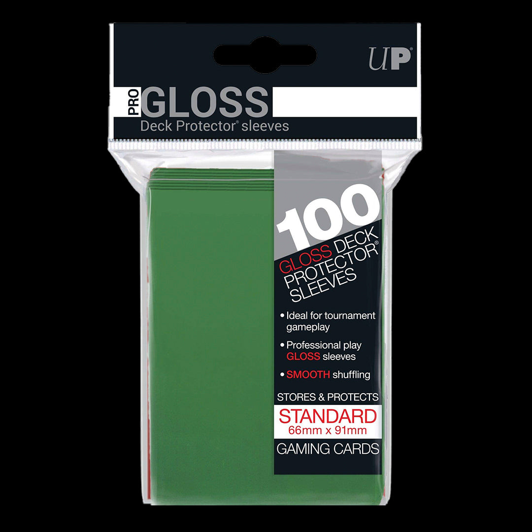 ULTRA PRO - 100 PRO-MATTE SLEEVES -   VERDE