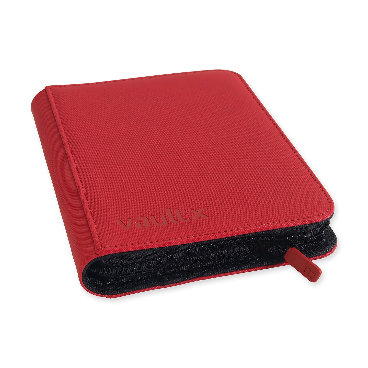 Vault X: Exo-Tec Zip Binder4-Pocket - Red - (160 huecos)