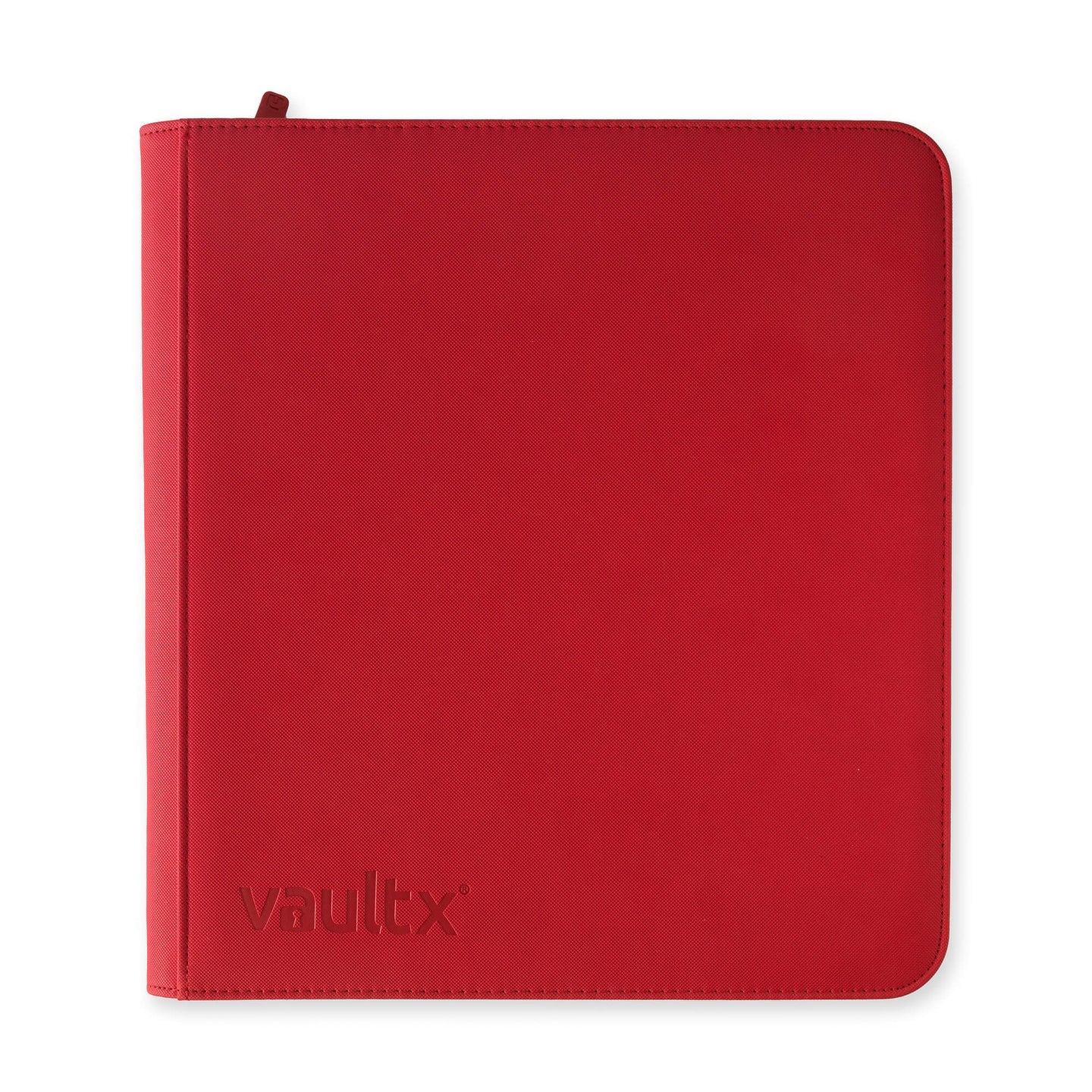 Vault X: Exo-Tec Zip Binder12-Pocket - Fire Red - (480 huecos)