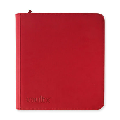 Vault X: Exo-Tec Zip Binder12-Pocket - Fire Red - (480 huecos)
