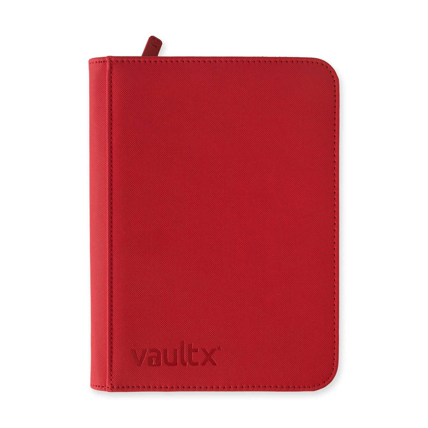 Vault X: Exo-Tec Zip Binder4-Pocket - Red - (160 huecos)