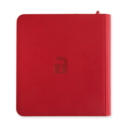 Vault X: Exo-Tec Zip Binder12-Pocket - Red