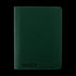 Álbum Vault X Exo-Tec Zip Binder XXL Forest Green de 16 bolsillos, cubierta verde cerrada en vista frontal.