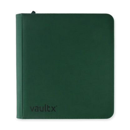 Vault X: Exo-Tec Zip Binder12-Pocket - Forest Green - (480 huecos)