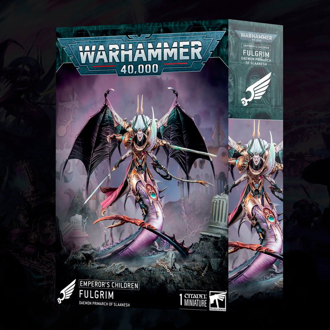 HIJOS DEL EMPERADOR: FULGRIM - PRIMARCA DEMONIO DE SLAANESH