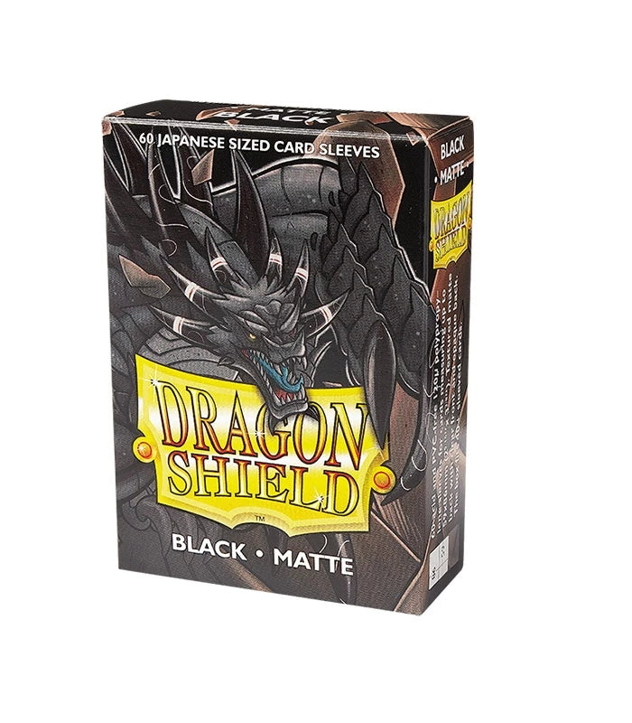 Fundas Small 59mm x 86mm Japanese Matte Negro 60 fundas) Dragon Shield