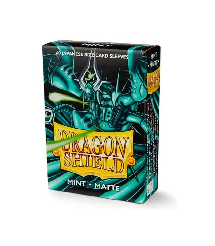 Fundas Small 59mm x 86mm Japanese Matte Mint 60 fundas) Dragon Shield
