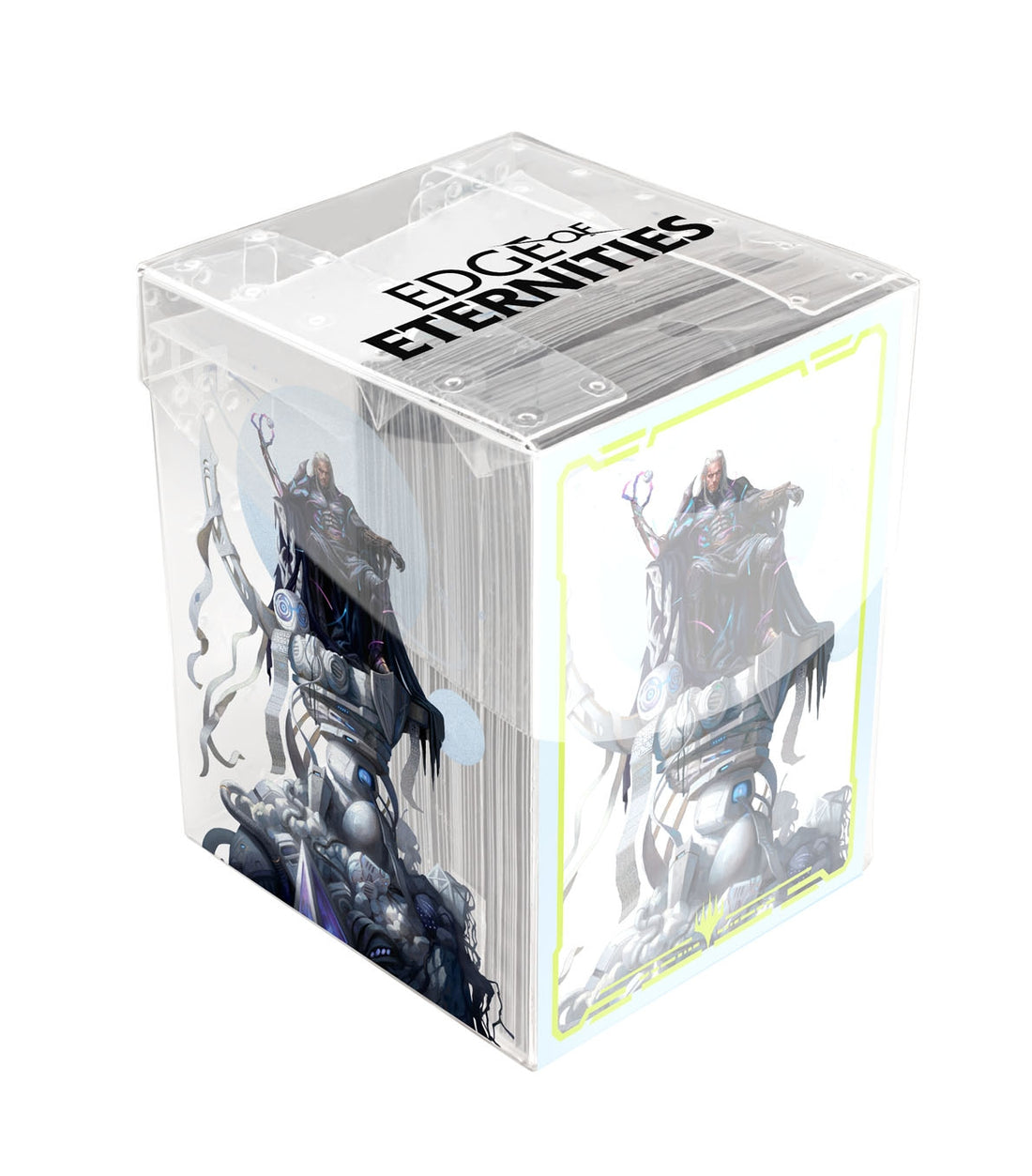ULTRA PRO: MTG - FUNDAS + CLEAR BOX - EDGE OF ETERNITIES - TEZZERET