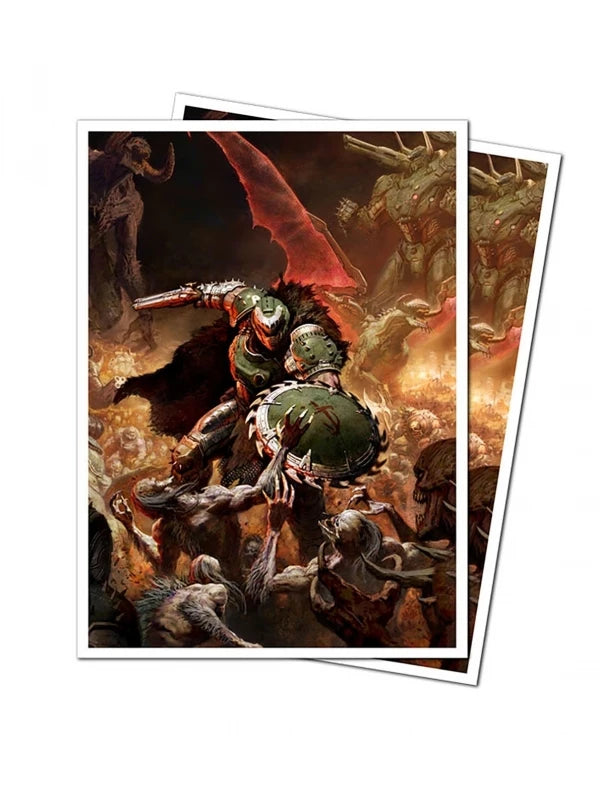 Fundas Standard 105ct Apex Deck Protector Sleeves Doom Dark Ages 1 - Ultra Pro