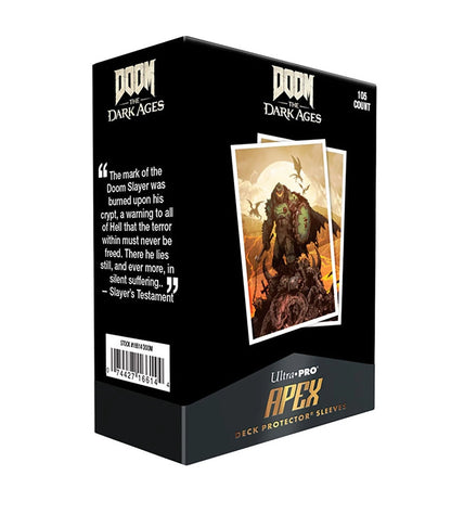 Fundas Standard 105ct Apex Deck Protector Sleeves Doom Dark Ages 2 - Ultra Pro