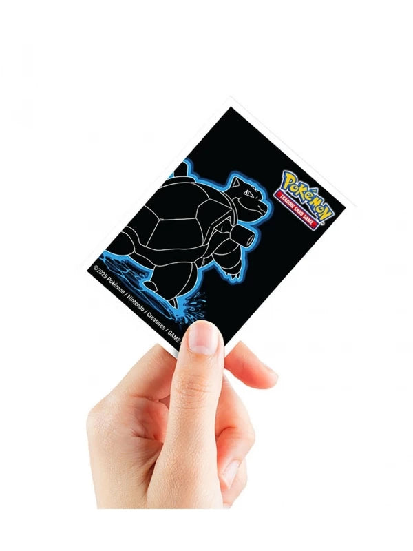 Fundas Standard 105ct APEX Deck Protector Sleeves Blastoise Neon Kanto Pokémon - Ultra Pro