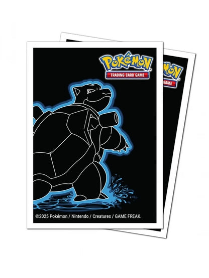 Fundas Standard 105ct APEX Deck Protector Sleeves Blastoise Neon Kanto Pokémon - Ultra Pro