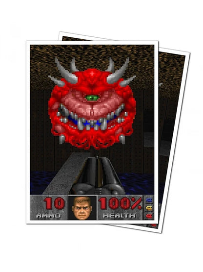 Fundas Standard 105ct Apex Deck Protector Sleeves Cacodemon for Bethesda Doom - Ultra Pro