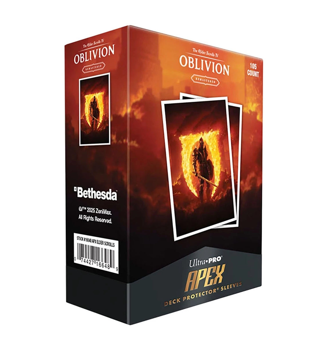 Fundas Standard 105ct APEX Deck Protector Sleeves The Elder Scrolls IV - Ultra Pro