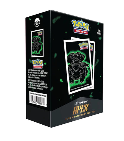Fundas Standard 105ct APEX Deck Protector Sleeves Venusaur Neon Kanto Pokémon - Ultra Pro