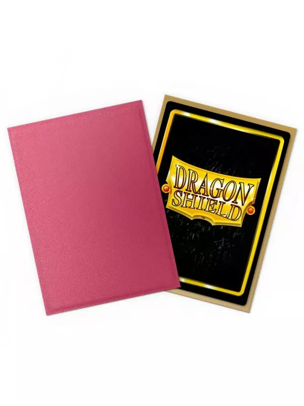 DRAGON SHIELD - 100 SLEEVES MATTE - DUAL - POMAGENTA &amp; GOLD