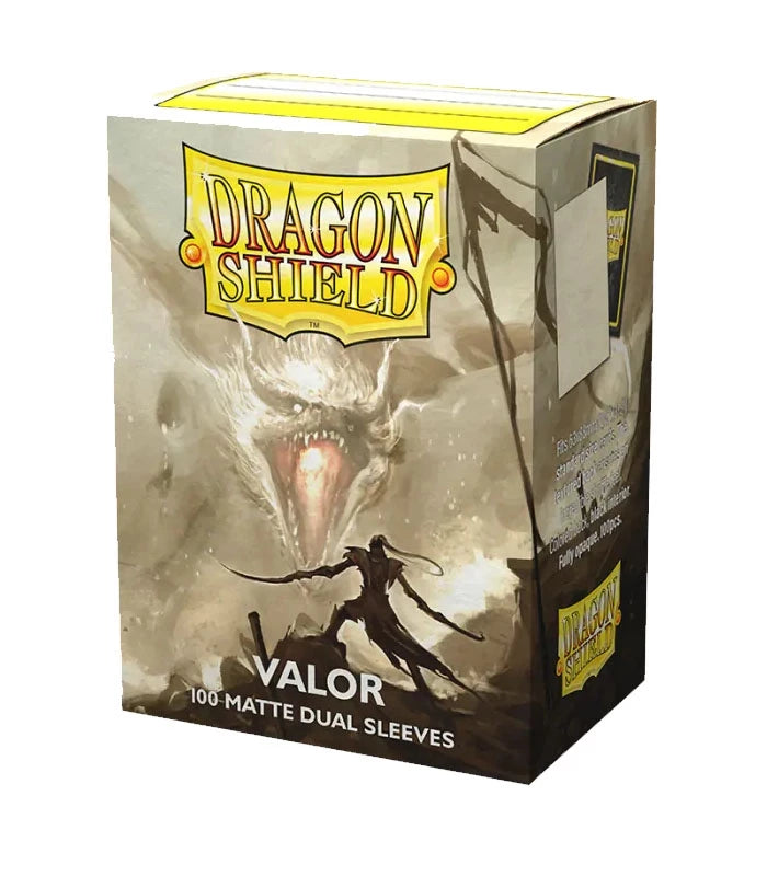 DRAGON SHIELD - 100 SLEEVES - VALOR - DUAL