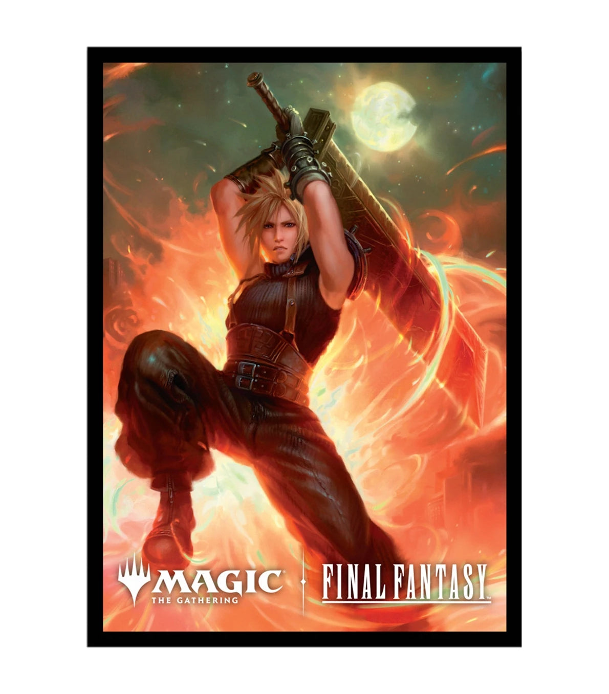 Fundas Standard Deck Protector Sleeves Commander Cloud Final Fantasy Magic The Gathering - Ultra Pro