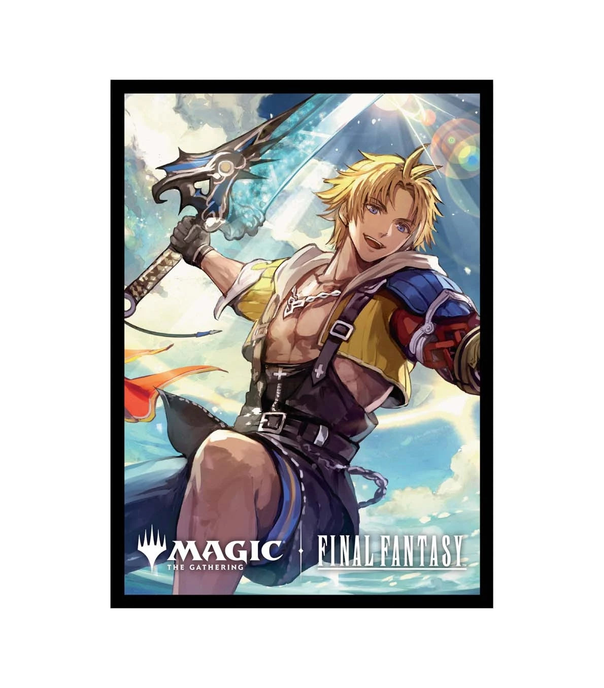 Fundas Standard Deck Protector Sleeves Commander Tidus Final Fantasy Magic The Gathering - Ultra Pro