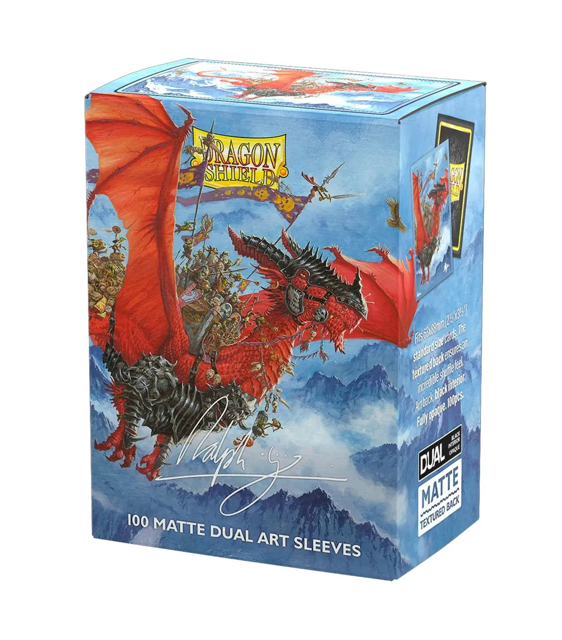 DRAGON SHIELD - 100 SLEEVES - THE RAID - DUAL