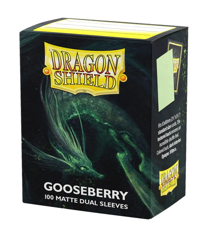 DRAGON SHIELD - 100 SLEEVES - GOOSEBERRY - DUAL