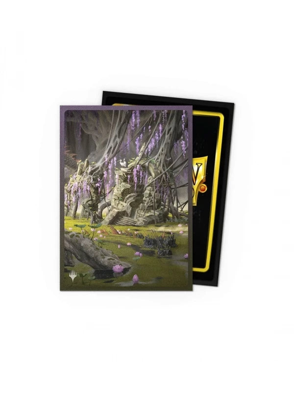 DRAGON SHIELD - 100 SLEEVES  LANDFALL SERIES - VERDANT CATACOMBS