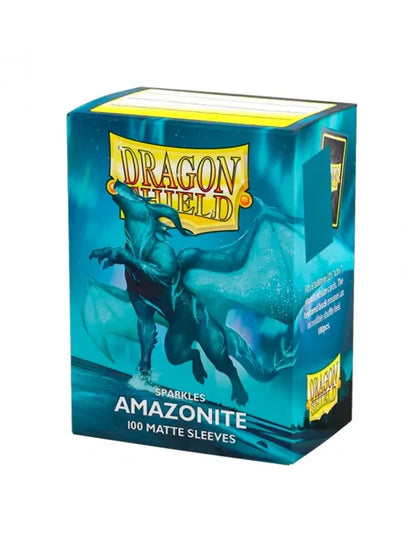 Fundas Standard Matte (100 fundas) Amazonite - Dragon Shield